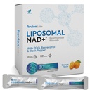 Liposomal NAD+ Liquid Packets - Liposomal Nicotinamide Riboside Resveratrol PQQ for Cellular Health Energy Focus & Healthy Aging
