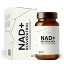 NAD+ Supplement with Resveratrol – 900mg Advanced NAD+ Complex – 500mg Nicotinamide Riboside, 150mg Quercetin Phytosome, 150mg Trans-Resveratrol – 90 Vegan Capsules – USA Made, Third-Party Tested