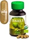 Κάψουλες Hedes Graviola - Πλούσια σε Βιταμίνη C & Fiber - Διεγέρτης ανοσοποιητικού συστήματος - Υγιεινή λειτουργία κυττάρων - Vegan, Μη ΓΤΟ, Χωρίς γλουτένη, Fairtrade Certified - 100 χάπια Soursop (400mg)
