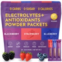 Keto Vitals Berry Electrolytes Powder Packets No Sugar 