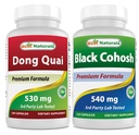 Best Naturals Dong Quai 530 mg & Vitex Chasteberry 400 mg