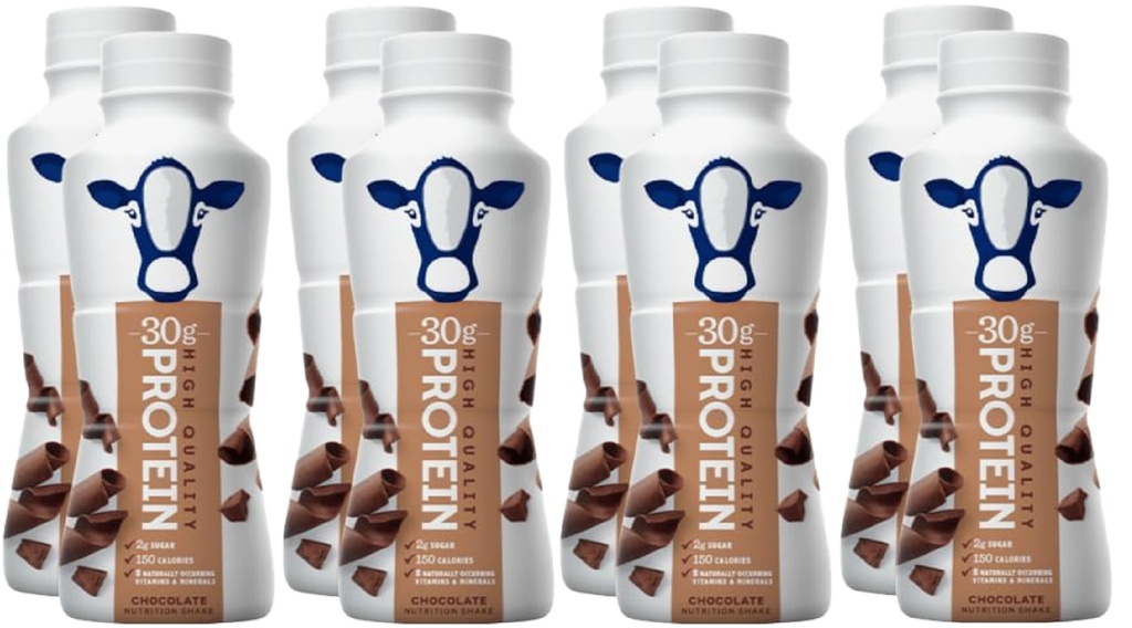 Niro Assortment | Protein Shakes, Pack Of 8 - Chocolate Shake 11.5 Oz Each - Premium Protein Shake With Beverage Sleeve