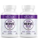 Vital Nerve Relief Supplement for Tingling & Discomfort – Alpha Lipoic Acid, Magnesium, CoQ10 – Vegan, Non-GMO, Gluten-Free, Sugar-Free, Dairy-Free – 60 Days Supply