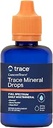 Trace Minerals ConcenTrace Trace Mineral Drops - Υγρό συμπλήρωμα για την υποστήριξη των οστών & κοινών - Βοηθήματα ενυδάτωσης & ηλεκτρολυτών Αποκατάσταση - Unflavored, 2 fl oz (24 εξυπηρετήσεις)