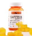 Saffron Gummies – Vegan & Non-GMO, Premium Saffron Extract, Delicious Herbal Flavor, Supports Mood, Focus, and Energy Vitality, Perfect for Daily Wellness, 60 Count