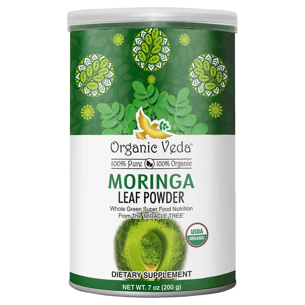 ATS Moringa Leaf Powder 200 Grams/7 oz