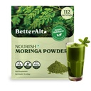 Generic Moringa Powder 450g (112 Servings), Moringa Leaf Powder for Immunity, Skin & Hair, Boosts Metabolism, Rich Source of Calcium, Iron & Antioxidants Pack of 1