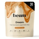Beam Dream Sleep Powder, L-Θεανίνη, Apigenin, Reishi και Μαγνήσιο, Third Party Tested Natural Sleep Aid & Sleep Supplement for Deep Sleep, Relaxation and Recovery, Natural Sleep Support, 30 Services