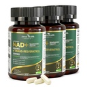 Liposomal NAD+ Resveratrol NMN Alternative Cellular Energy 180 | NMN Alternative with Trans-Resveratrol, Quercetin & Fisetin, NAD Plus for Women and Men, Cellular Energy & Wellness, Non-GMO