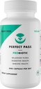 PERFECT PASS Probiotic, Natural Bacillus Spore Human Strains with 100% Survival Rate Through Stomach Acid and Bile for Gut and Digestive Wellness, Vegetarian, 30 Κάψουλες