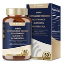 Totaria NMNH (NMN Alternative Supplement) (Dihydronicotinamide Mononucleotide) Ultra Strength, NAD+ Support w/Resveratrol & Quercetin, Ultra Absorption for Anti-Aging, Vegan, 60 Counts