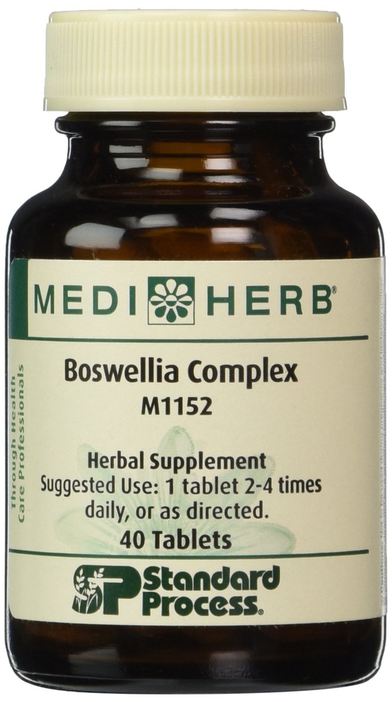 Standard Process Mediherb- Boswellia Complex 40 Tablets