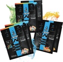 eFlow Nutrition ENRAGE Black Preworkout δειγματοληπτικές συσκευασίες - ταξιδιωτικές συσκευασίες - High Stim Energy, Αντλία, Δύναμη, Αντοχή, Εστίαση, Nootropic Formula - Sour Gummy & Sour Mango Flavor (6 συσκευασίες)