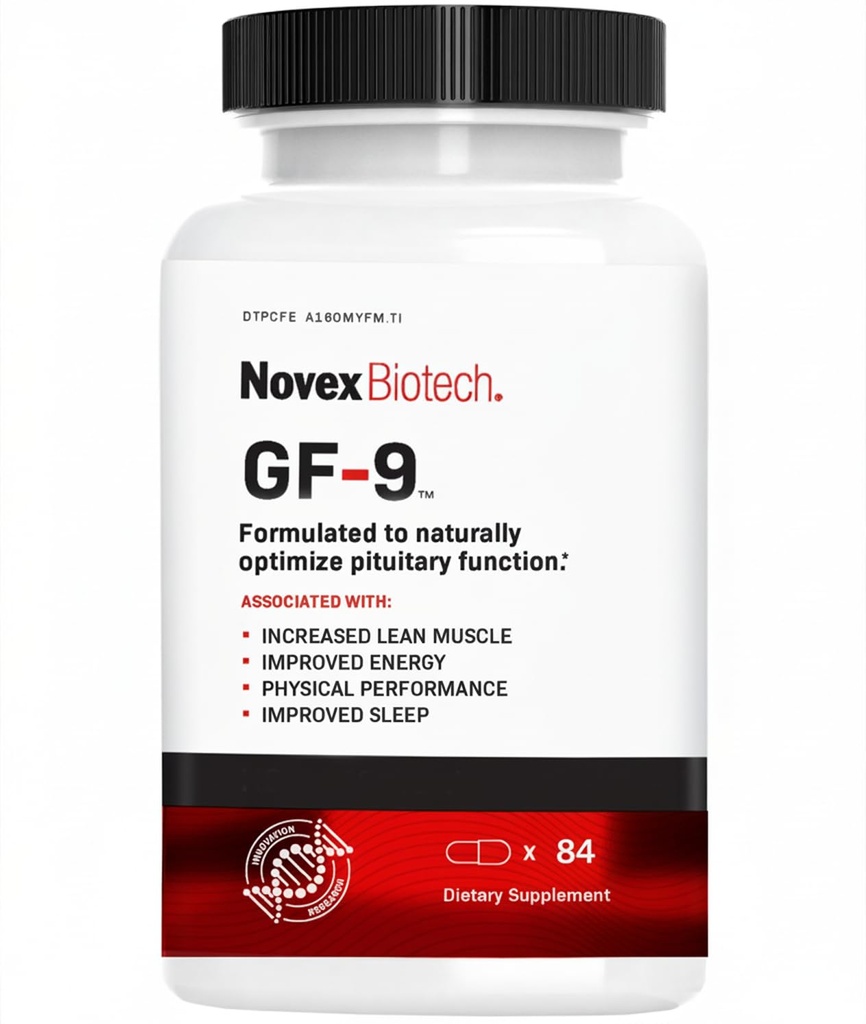 GF-9 – 84 Count - Supplements for Men - Male Supplements - Boost Critical Peptide that Supports Energy, Drive, Physical Performance & More