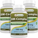 Best Naturals DIM Complex 100 mg 120 κάψουλες (120 Count (Pack of 3))