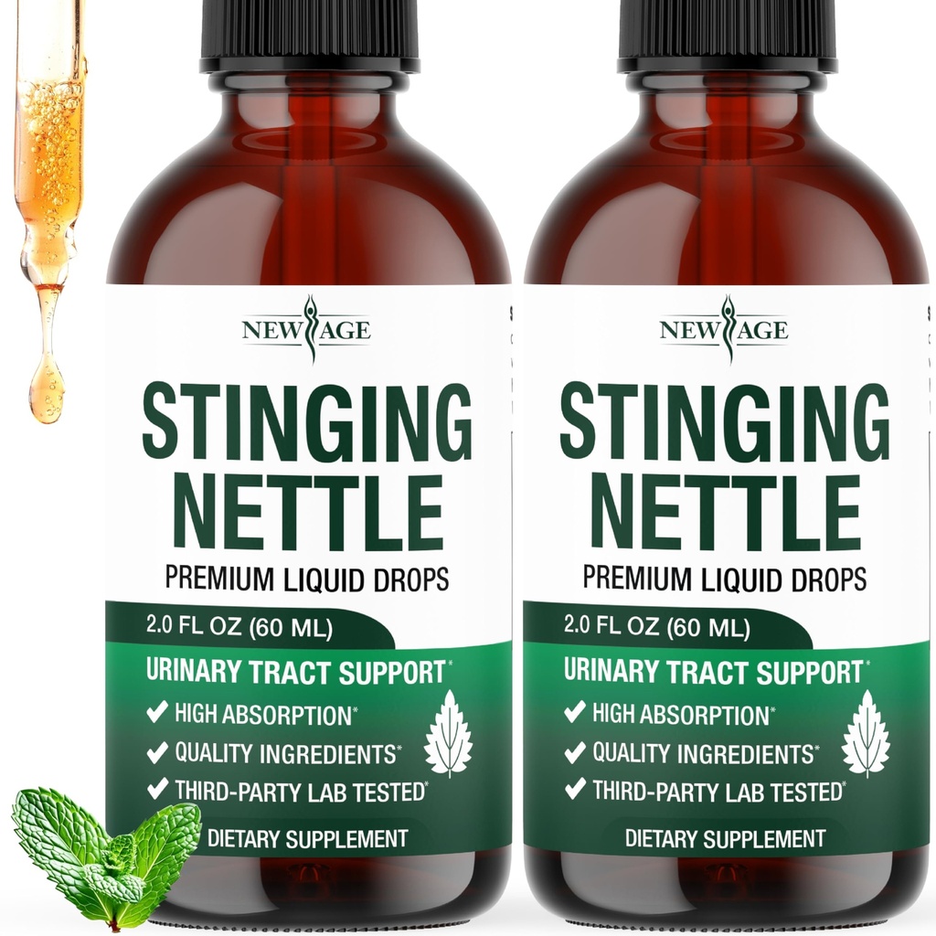 Stinging Nettle Root Drops - Stinging Nettle Extract Tincture for Men & Women - Liquid Urtica Dioica Supplement - 4 fl oz