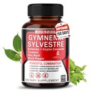 Ultra Gymnema Sylvestre Supplements - Enhanced with Berberine Ceylon Cinnamon Holy Basil for Optimal Immunity, Pancreatic & Circulatory Function