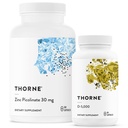 THORNE - Ουσιαστικά ευεξίας - ψευδάργυρος & βιταμίνη D3 Combo για ανοσοποιητική και οστική υποστήριξη - 60 έως 180 εξυπηρετεί