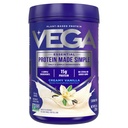 Vega Protein Made Simple Protein Powder, Vanilla - Stevia Free, Vegan, Plant Based, Healthy, Gluten Free, Pea Protein for Women and Men, 9,2 oz (Packaging May Vary)