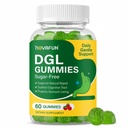 DGL Gummies - Deglycyrrhizinated Licorice Supplement for Stomach Relief & Digestive Comfort - with Aloe Vera & Marshmallow Root - Sugar Free, 60 Chewable Gummies