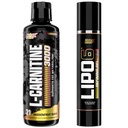 Nutrex Research Lipo-6 Defining Gel & L-Carnitine 3000 Passionfruit Guava | Stimulant-Free Workout Support | Fast-Absorbing Topical Gel + Liquid L-Carnitine