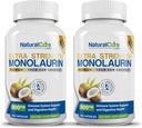 Natural Cure Labs Extra Strength Monolaurin 800mg - 2 Pack, 200 Capsules