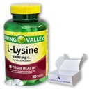 L λυσίνη 1000mg - Απαραίτητα δισκία αμινοξέων, 100ct (συσκευασία του 1)