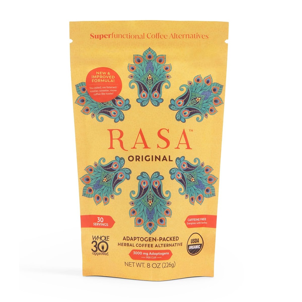 Rasa Original – Adaptogenic Mushroom Coffee Εναλλακτική για την υποστήριξη καλύτερη συνολική ευεξία, καλύτερη ύπνο, καθαρότερο δέρμα 
