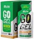 BARE PERFORMANCE NUTRITION, BPN Go Gel Endurance, 24g of Carbohydrates & 100 Calories per Pack, Vegan + Gluten Free Running Gel, 10 Single-Serving Packs, Caffeinated Apple Cinnamon