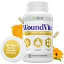 Zen Nutrients Προ & Post χειρουργική υποστήριξη, ουλή & τραυματική φροντίδα, θεραπεία ουλών, πλαστική & γενική χειρουργική, θεραπεία ταχύτερη & βοηθήματα στο χρόνο ανάκτησης w / Bromelain, Turmeric & Arnica - 60 Vegan Caps
