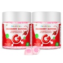 Cranberry Gummies with Probiotics & D-Mannose for Women & Men – Bladder & Urinary Tract Health, Digestive & Immune Support, Sugar Free, Vegan, Non-GMO, 120 Count