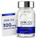 GHK-Cu Copper Peptide 300mcg Capsules for Skin & Hair, 30 Count | Liposomal copper peptide supplement with 300mcg GHK-Cu, vegan capsules for skin elasticity and collagen support*