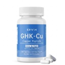 Erivyn GHK-Cu Peptide Supplement, Copper Peptides for Hair & Skin Support, 120 mcg GHK-Cu per Capsule, 120 Vegan Capsules
