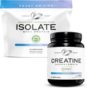 Μύες Feast Bundle - Creatine Powder (Unfraved, 2lb) & 1 Whey Protein Isolate (Unfraved, 5lb) 