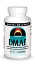 Source Naturals DMAE, Διμεθυλαμινοαιθανόλη Bitartrate - Υποστηρίζει τη διανοητική συγκέντρωση *, 351mg - 100 κάψουλες