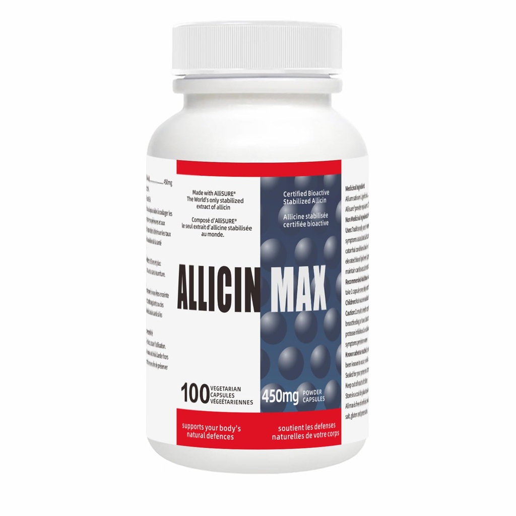 Chi's Enterprise Allicin max 100 Capsules,450 mg