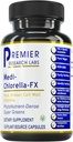 Premier Research Labs Medi Chlorella-FX - κάψουλες Chlorella, κάψουλες Chlorophyl, οργανικά χάπια για γυναίκες & άνδρες, συμπλήρωμα χλωροφύλλης - 120 κάψουλες χορτοφάγων