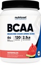Nutricost BCAA σκόνη 2:1:1 (Νερόμελο, 120 σέρβις) - Χωρίς γλουτένη, μη ΓΤΟ, χορτοφάγοι