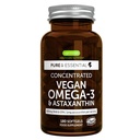 Igennus Vegan Omega-3 Φυσικό Τριγλυκερίδιο, DHA & EPA συμπλήρωμα λιπαρών οξέων, 180 μικρά Softgels με Ασταξανθίνη, Easy-to-Swallow, Καθαρή & Βιώσιμη, 90 υπηρεσίες