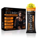 NewTrition® Extra Strength Energy Shots, 1.7 fl oz - 250mg Caffeine with Vitamin B & Amino Acids, Sugar-Free, Zero Calorie Vitamin Energy Drink for Focus & Endurance (Pack of 6, Tropical Burst)