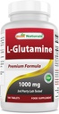 Best Naturals L-Glutamine 1000mg Καύσιμο για την προπόνηση (Non-GMO) δισκία, 180 μέτρα