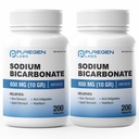 Puregen Labs Sodium Bicarbonate Tablets 650mg (10 Grains) | 200 Count | Relief of Acid Indigestion, Heartburn, Sour Stomach & Upset Stomach (2)