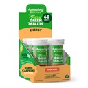 Amazing Grass Fizzy Green Tablets Ενέργεια Τροπικά: Πράσινα + Πράσινο Τσάι καφεΐνη, Νερό Γεύση δισκίο με Αντιοξειδωτικά, 60 Count
