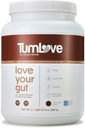 TumLove Vegan Protein Powder - Χαμηλή FODMAP Πιστοποιημένη, χωρίς γλουτένη, χωρίς γαλακτοκομικά, χωρίς σόγια, 100% Gut-Friendly & Non-Bloating, Σοκολάτα (25 μερίδες)