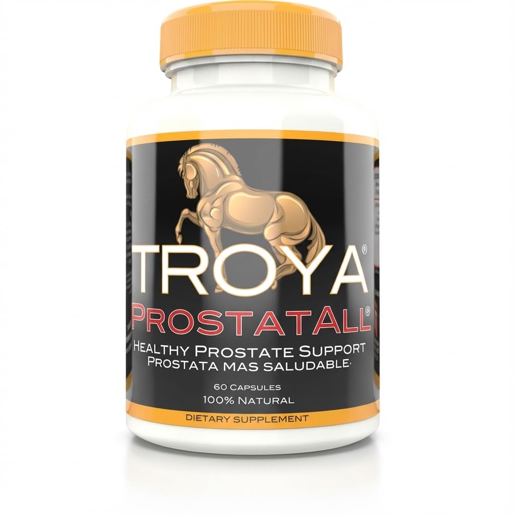 Συμπλήρωμα TROYA – Πριόνι Palmetto, ψευδάργυρος, Stinging Εκχύλισμα σπέρματος και κολοκύθας – 60 κάψουλες – Υποστηρίζει Prostate Υγεία & Ουρολοίμωξη λειτουργία
