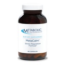 Μεταβολική συντήρηση MetaCalm - GABA L-Θεανίνη συμπλήρωμα για την ηρεμία, τον ύπνο, και την υποστήριξη στρες, βιταμίνη Β6, ενεργό φολικό, μαγνήσιο & 5-HTP Complex για ενήλικες, άνδρες και γυναίκες - 90 κάψουλες