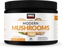 Force Factor Modern Mushrooms Powder, Mushroom Supplement to Support Energy, Focus, Immunity, & Digestion with Cordyceps, Turkey Tail, Chaga, Reishi, Lion’s Mane, Shiitake, Unflaved, 30 Υπηρεσίες