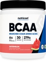 Nutricost BCAA Σκόνη (Watermelon, 30 εξυπηρετούν) - Βέλτιστη 2:1:1 Λόγος