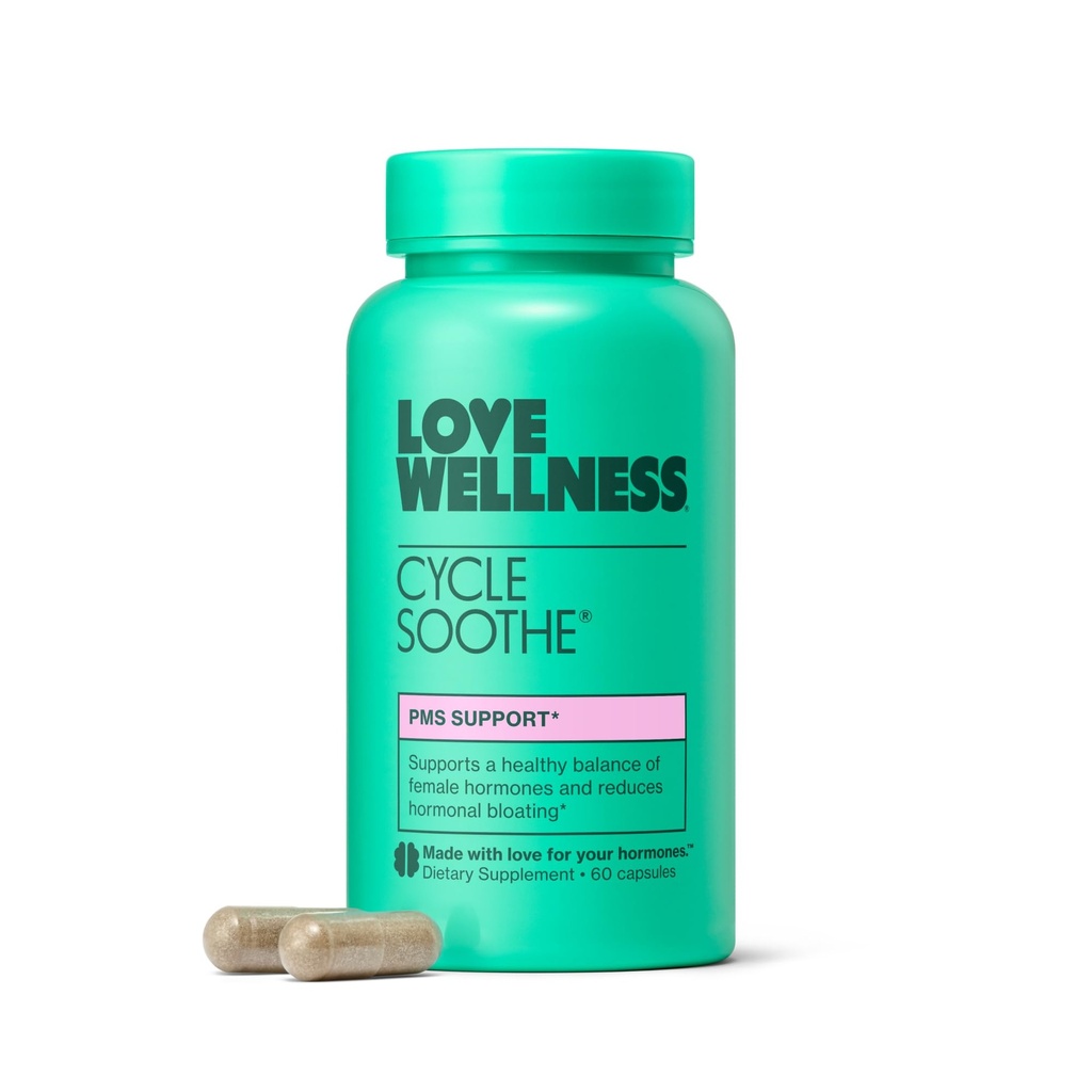Love Wellness Cycle Soothe Supplement 
