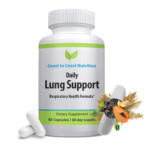 Daily Lung Cleanser & Detox Support Supplement 
